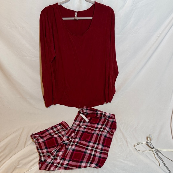Soma Other - Soma Red Plaid Pajama Set